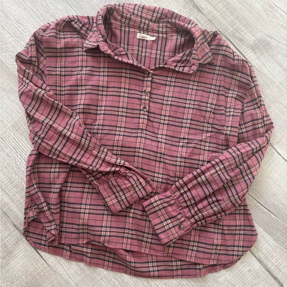 Women’s Faherty Flannel Shirt - Picture 2 of 2